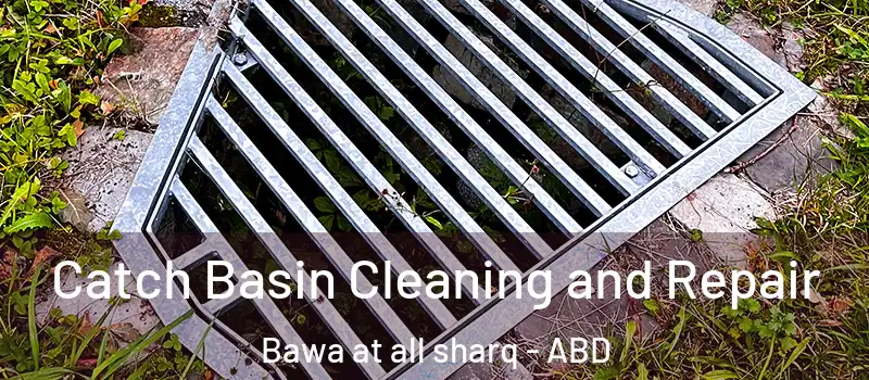  Catch Basin Cleaning and Repair Bawa at all sharq - ABD