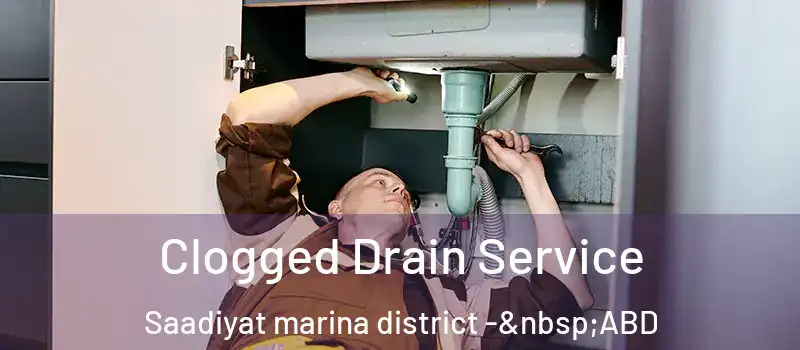  Clogged Drain Service Saadiyat marina district - ABD