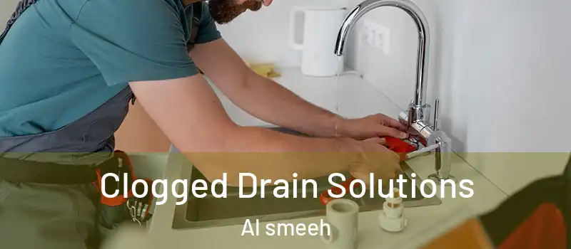  Clogged Drain Solutions Al smeeh
