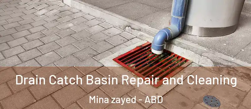  Drain Catch Basin Repair and Cleaning Mina zayed - ABD