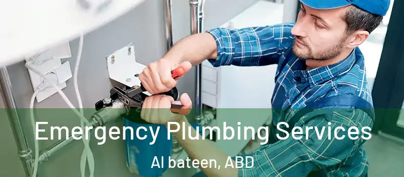  Emergency Plumbing Services Al bateen, ABD