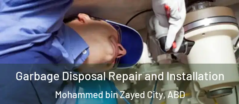  Garbage Disposal Repair and Installation Mohammed bin Zayed City, ABD