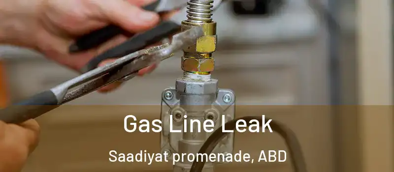  Gas Line Leak Saadiyat promenade, ABD