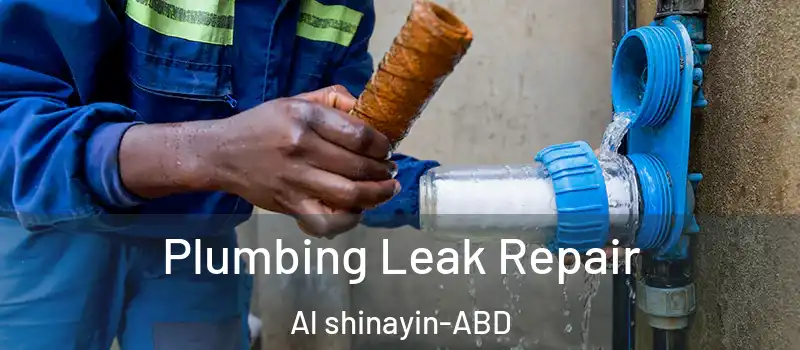  Plumbing Leak Repair Al shinayin - ABD
