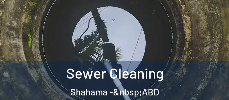  Sewer Cleaning Shahama - ABD