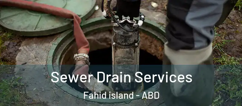  Sewer Drain Services Fahid island - ABD