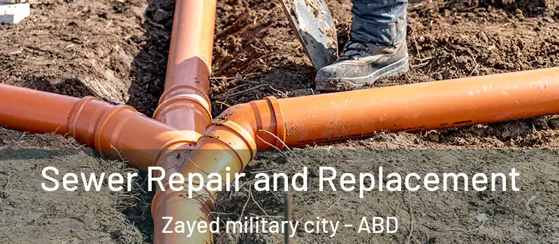  Sewer Repair and Replacement Zayed military city - ABD