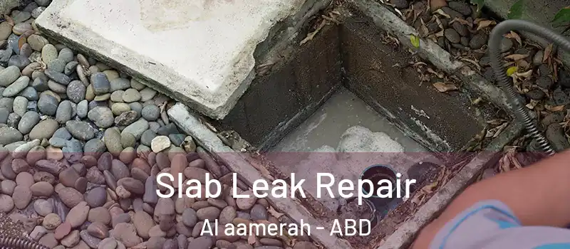  Slab Leak Repair Al aamerah - ABD