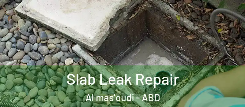  Slab Leak Repair Al mas'oudi - ABD