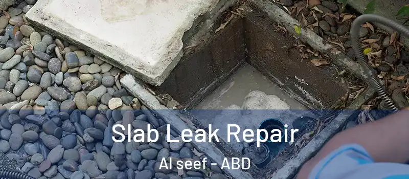 Slab Leak Repair Al seef - ABD