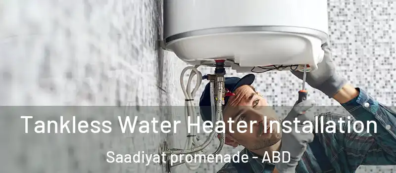  Tankless Water Heater Installation Saadiyat promenade - ABD