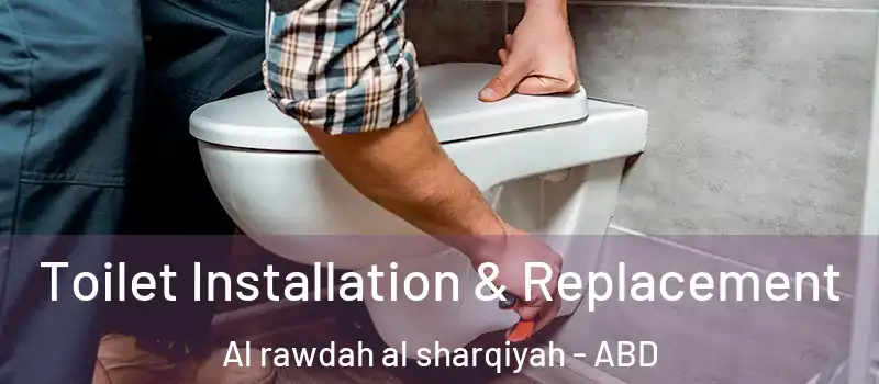 Toilet Installation & Replacement Al rawdah al sharqiyah - ABD