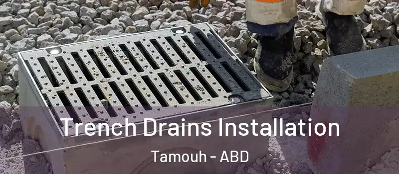  Trench Drains Installation Tamouh - ABD