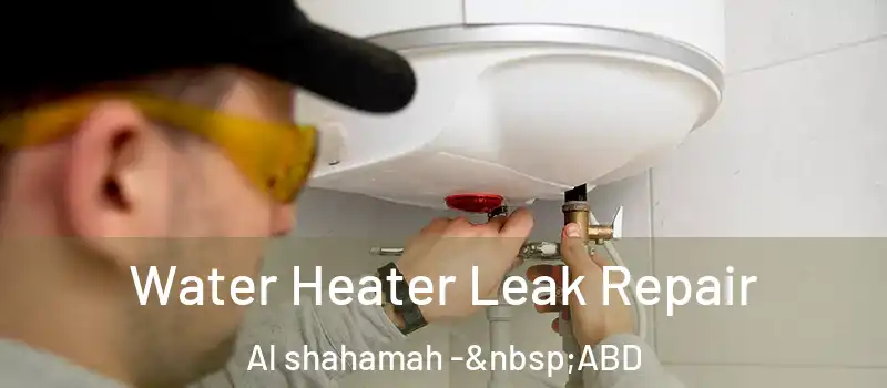  Water Heater Leak Repair Al shahamah - ABD