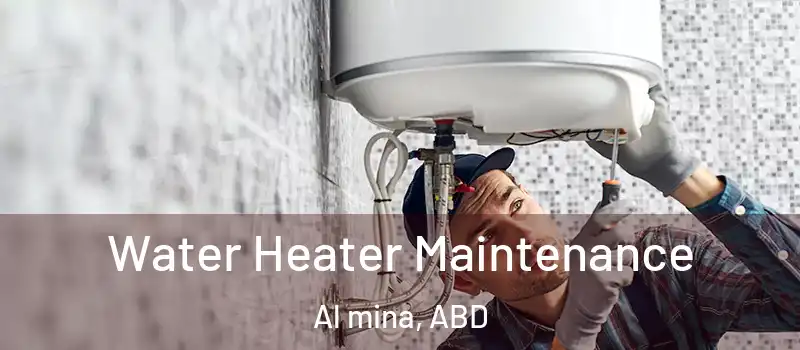  Water Heater Maintenance Al mina, ABD