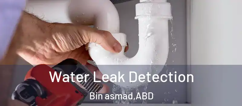  Water Leak Detection Bin asmad - ABD