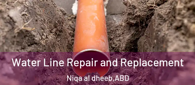  Water Line Repair and Replacement Niqa al dheeb - ABD