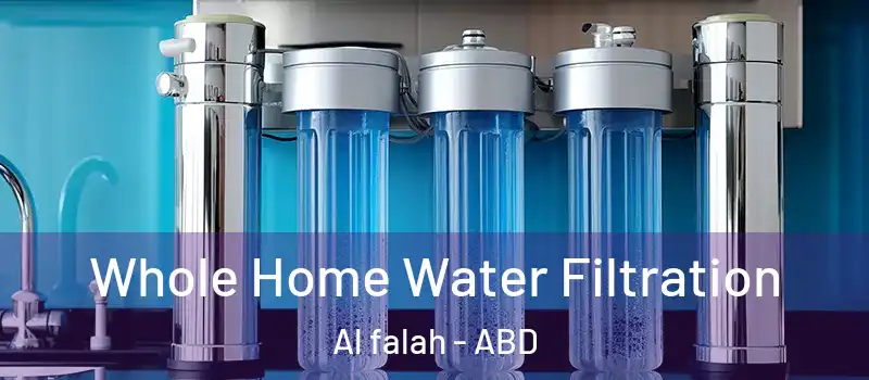  Whole Home Water Filtration Al falah - ABD
